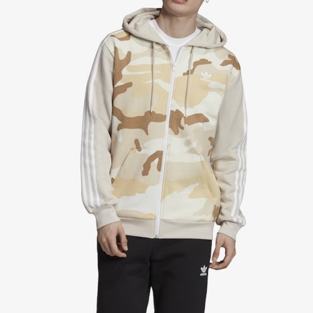 Brand New Adidas Camo Zip Up